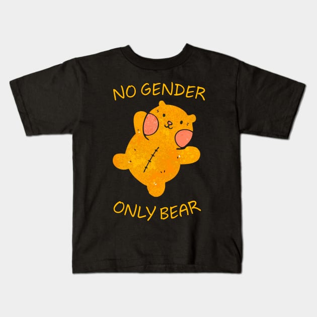 No Gender Only Brear Kids T-Shirt by Maroua